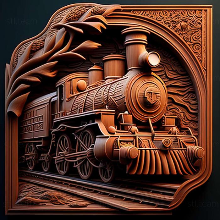 3D модель Игра поезд (STL)